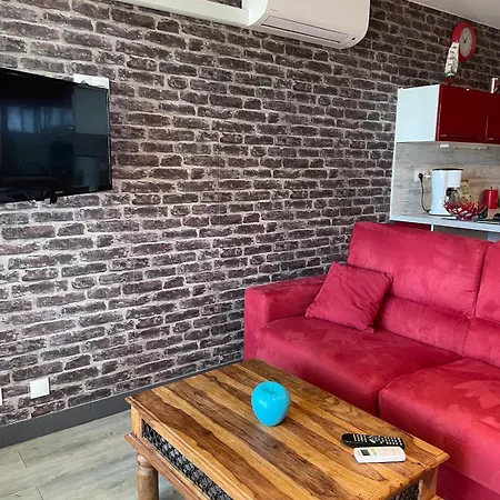 Red Pearl- Piscine, Parking Prive, Pour 4 Personnes Equipe, De Richelieu A 200 Metres